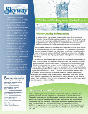 2020 Water Quality Report