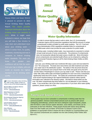 2022 Water Quality Report